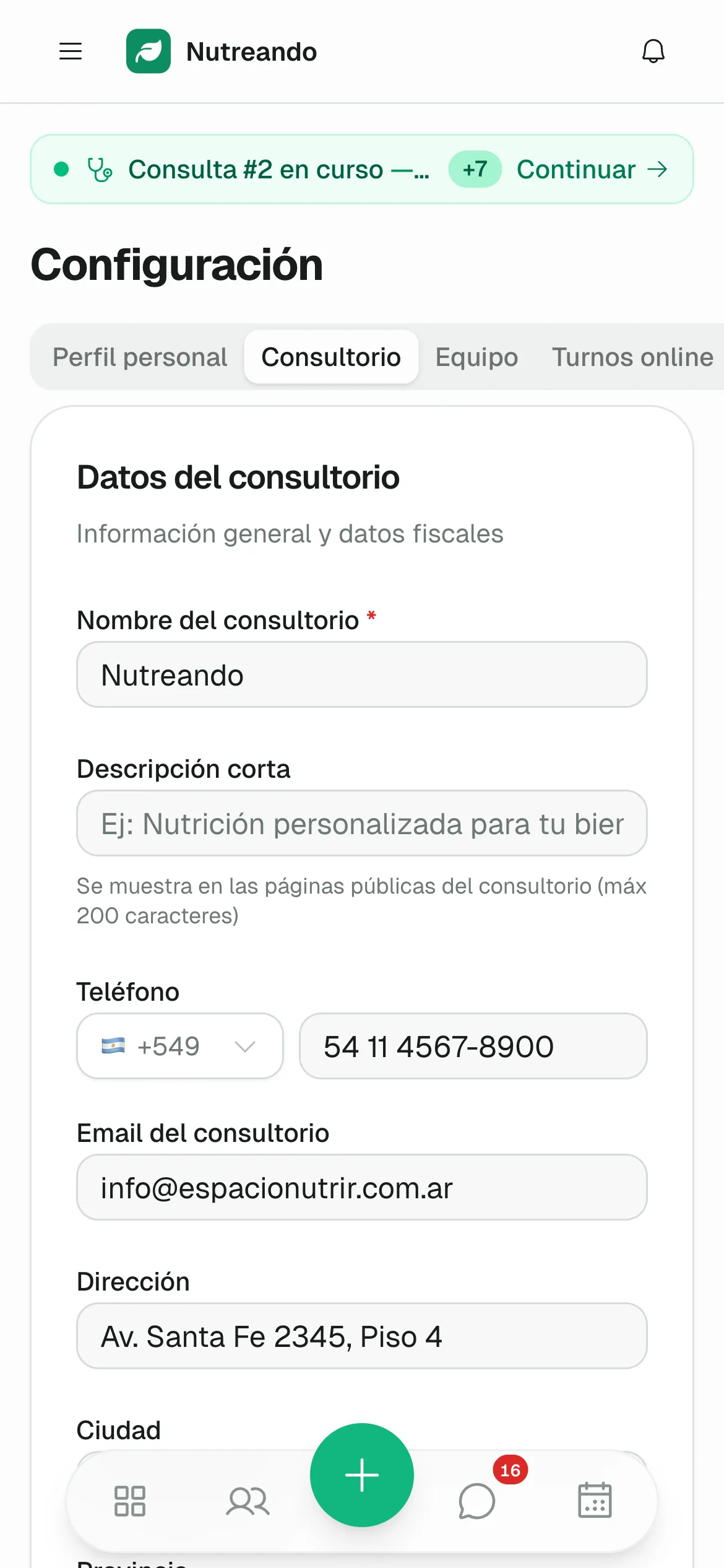 Creá tu cuenta
