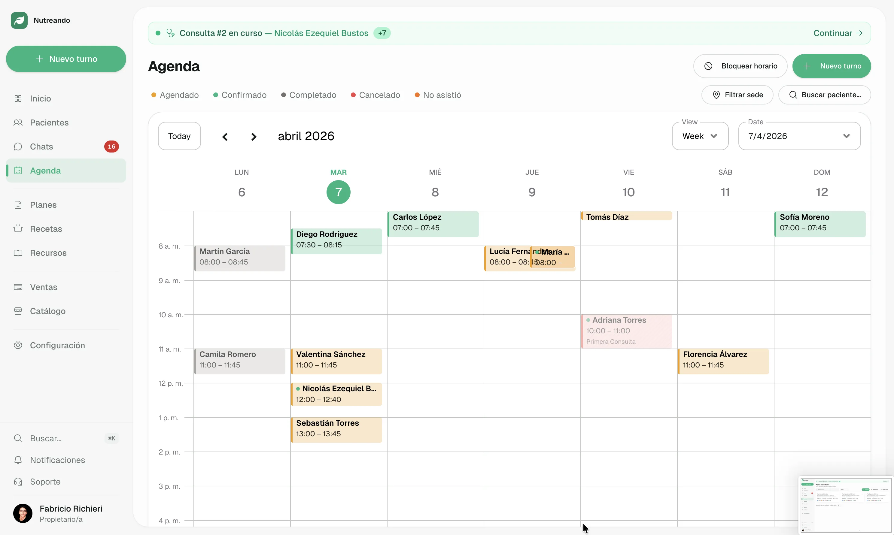 Agenda, portal y cobros que se gestionan solos